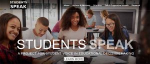 Visit the Students Speak website